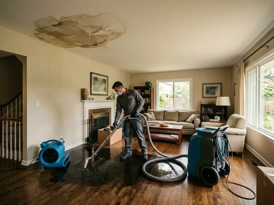 attic-pipe-burst-ceiling-drip-008 — frequently asked questions, Water Damage Restoration & Carpet Care in Lansing, MI